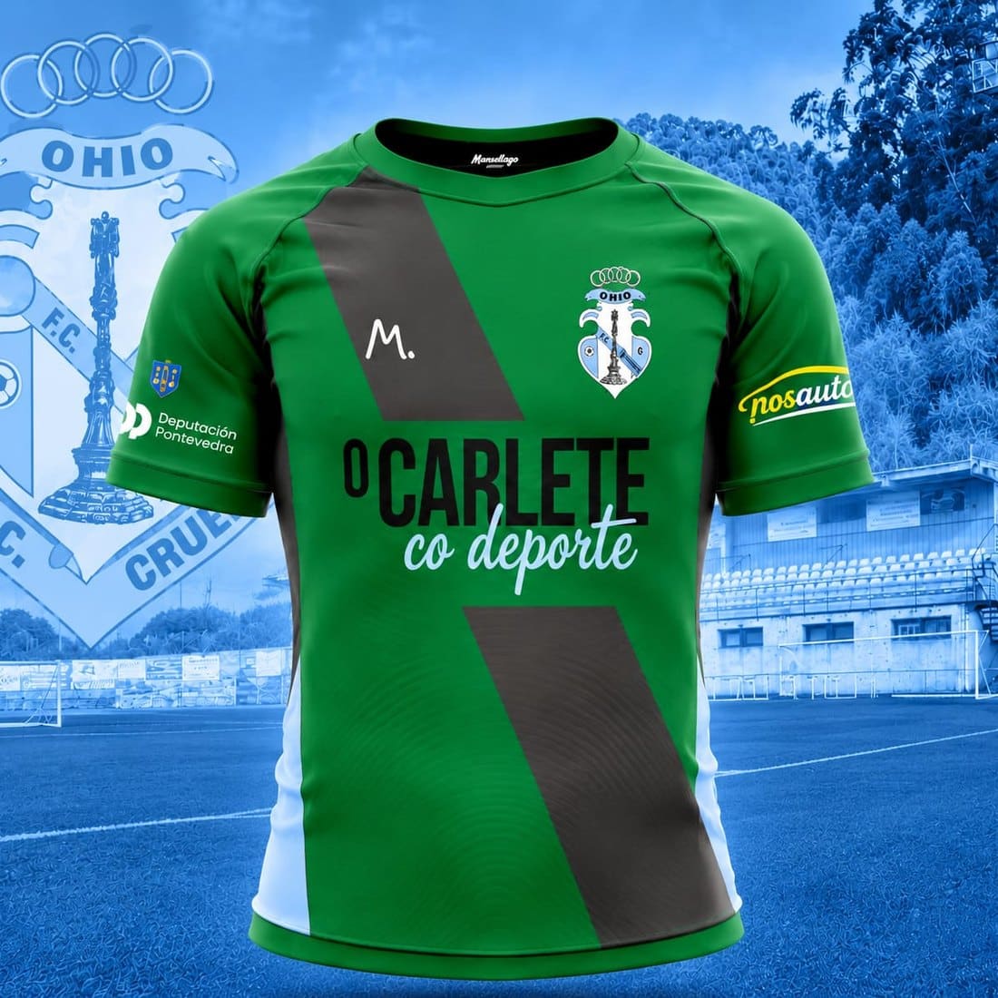 Camiseta porteiro 26/27 (verde)